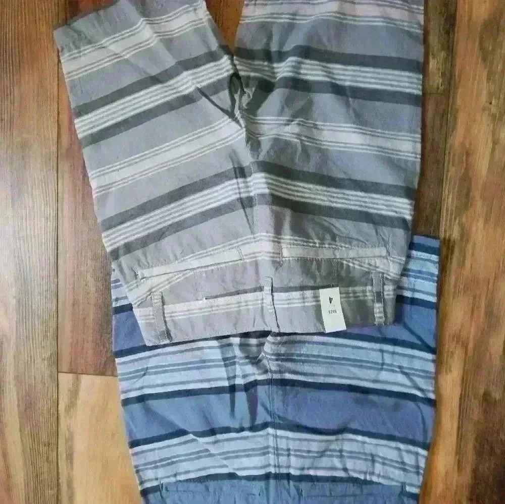 Children's place boys size 4 dual bundle shorts striped shorts new with tags - Picture 4 of 10